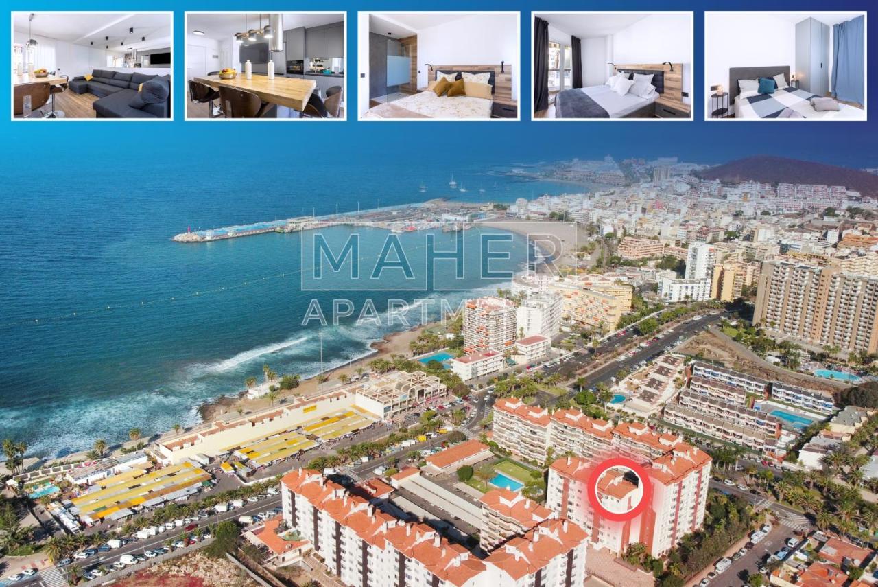 Spectacular Sea View Penthouse Apartamento Los Cristianos  Exterior foto