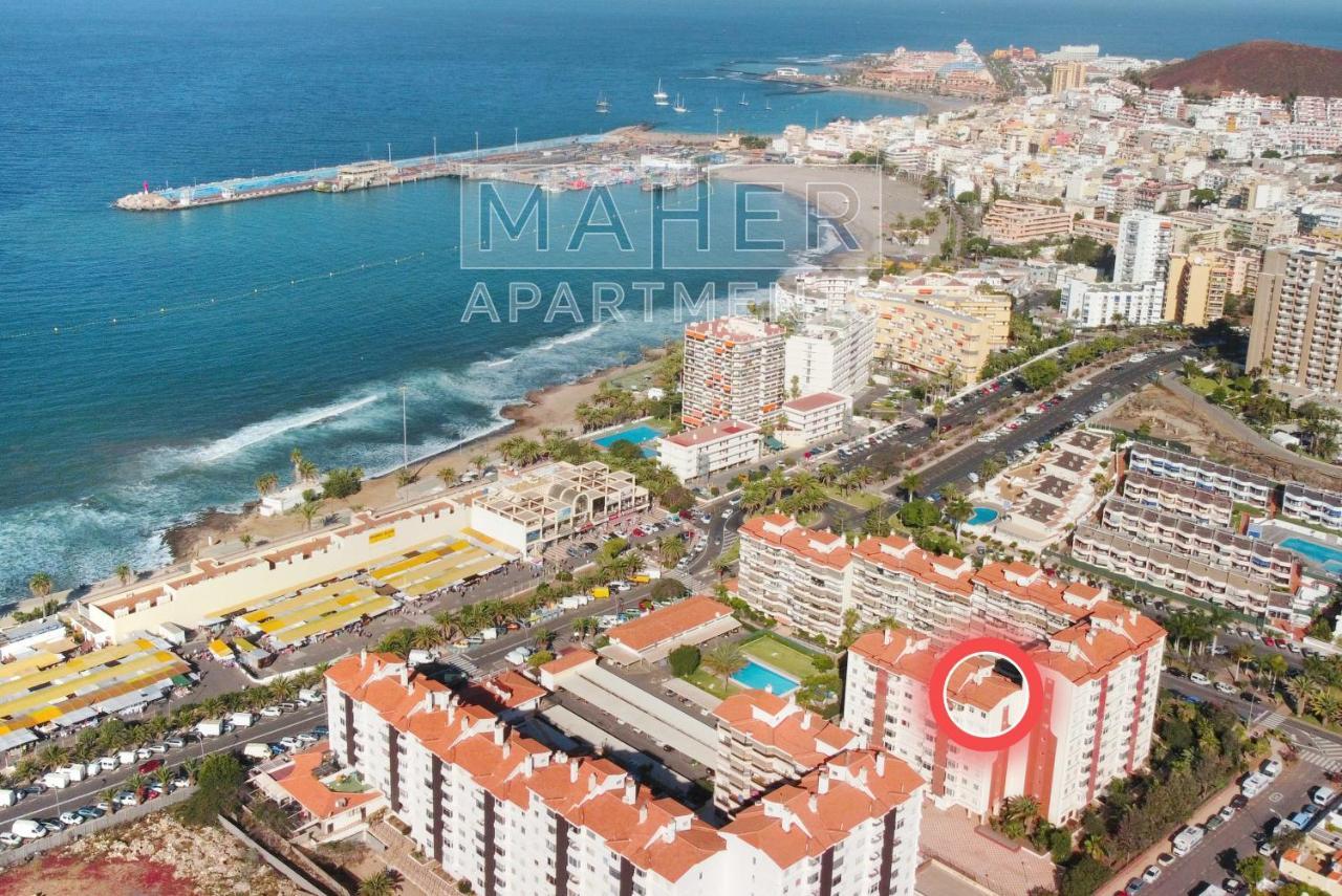 Spectacular Sea View Penthouse Apartamento Los Cristianos  Exterior foto
